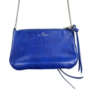 Kate Landry Cobalt Blue Non-Leather Crossbody Bag